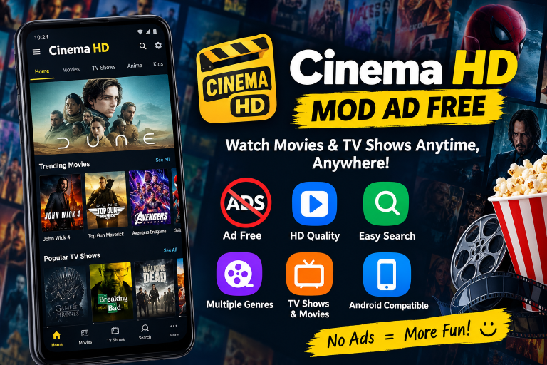 Cinema HD Mod Ad Free