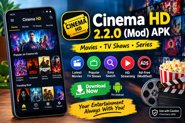 Cinema HD 2.2.0 (Mod) APK