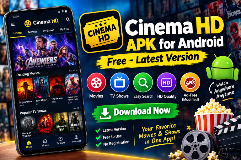 Cinema HD APK for Android – Free – Latest Version
