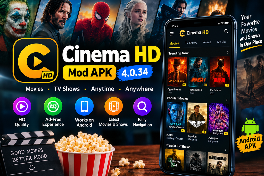 Cinema HD Mod APK 4.0.34